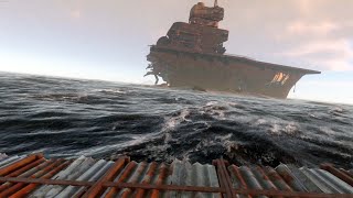 Encontramos Un Portaaviones Con Un Avión Que Podemos Reparar  15 Stranded Deep Multiplayer [upl. by Gnol803]