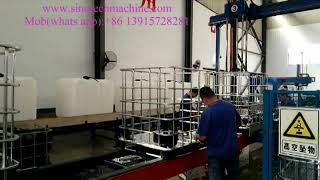 IBC tank Cage production line [upl. by Jenine]