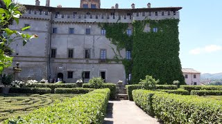 Castello Ruspoli a Vignanello e il suo giardino allitaliana tra i più belli dEuropa [upl. by Charlean564]