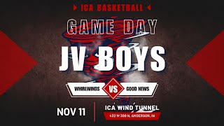 JV amp V Boys ICA Whirlwinds vs Good News [upl. by Llenrep968]