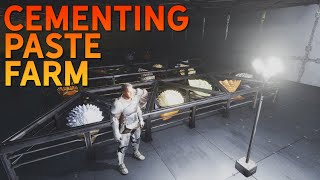 CEMENTING PASTE FARM in ARK Survival Ascended  COOP  EP19 [upl. by Enerak]