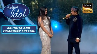 ArunitaPawandeep ने Share किया एक Romantic MomentIndian Idol Season 12Pawandeep amp Arunita Special [upl. by Faria]