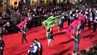 Sapulpa HS Chieftain Marching Band  2013 Hollywood Christmas Parade [upl. by Nerita]