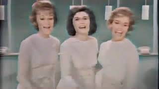 THE ANGELS  My Boyfriends Back 1963 The Ed Sullivan Show COLOR [upl. by Fadas]