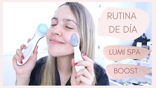 SKINCARE RUTINA DE DÍA CON LUMI SPA Y BOOST DE NUSKIN CÓMO USARLOS [upl. by Htabazile903]