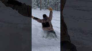 Wish I was taking turns like this right about now 😪 snowboarding snowbowl arizonasnowbowl [upl. by Uke312]