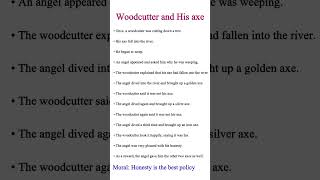 Woodcutter and his axe story in English [upl. by Norward]