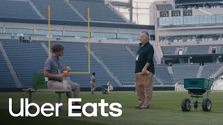 Football is for Food  McDonalds Groundskeeper  Uber Eats [upl. by Ahseikram]