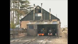 00001990s The Ravenglass amp Eskdale Railway Clips 534 min [upl. by Attegroeg497]