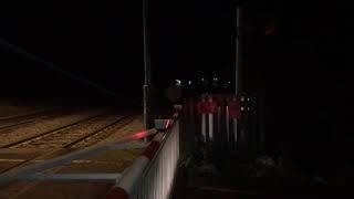 Watlington Road Level Crossing Norfolk Wednesday 30012019 [upl. by Frances]