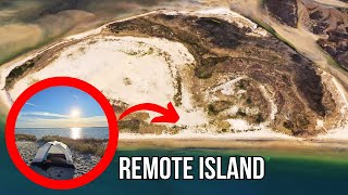 Solo Kayak Camping Adventure  Overnight on a Remote Island [upl. by Armillda]