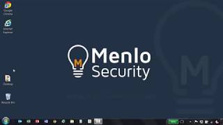 Menlo Security Demo End User Experience [upl. by Melise]