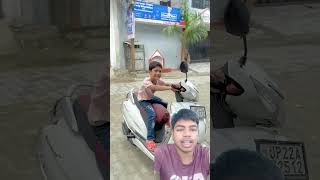 Car driving ampScooty driving ❌️cycle driving✅️shorts comedy [upl. by Ziana178]