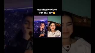 Moon last live video with Cool Boy  Monica Thakuri moondgaf shotrs [upl. by Calendra30]