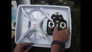 Syma X5C1 Quadcopter  UPGRADED VERSION  Flight Demo amp Review [upl. by Leber]