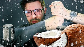 ASMR COCONUT RAIN  El asmr mas pedido [upl. by Dwane602]