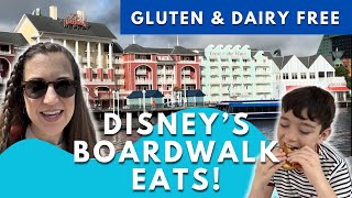 Ultimate Guide to BoardWalk Resort Dining at Disney World Gluten Free amp Dairy Free [upl. by Airetahs]