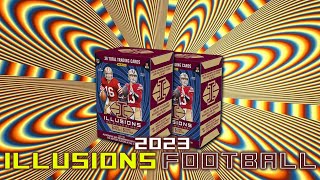 2023 Illusions Football Blaster Boxes Ripping Packs Chasing Rookies Are they better than Mega Boxes [upl. by Mitch]