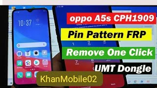 OPPO A5s CPH1909 Pin Pattern unlock FRP Remove UMT Tool 2024 [upl. by Norah]