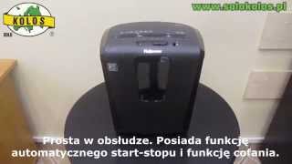 Niszczarka dokumentów z blokadą Safety Lock Fellowes M8C [upl. by Ahk125]