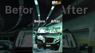 Before and after 😱of Toyota Prado in GTA 5 shortsgtavprado [upl. by Enihpets]