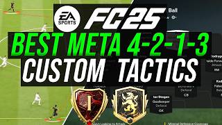 The BEST META 150 Custom Tactics YOU NEED in FC 25 [upl. by Schwing]