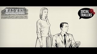 Social Trailers  Mad Men  Netflix [upl. by Emyle]