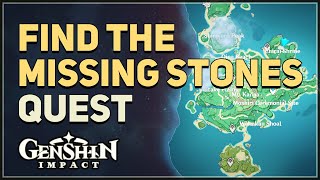 Find the missing stones Genshin Impact [upl. by Champaigne]