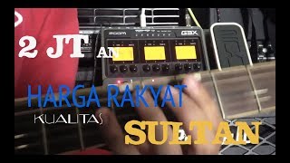 Review Zoom G3X Efek Gitar Terbaik 2 Jutaan [upl. by Halland]