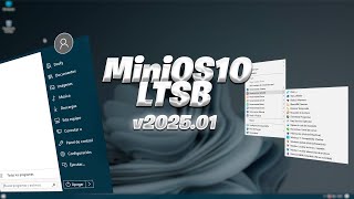 El Windows10 mas ligero se actualiza MiniOS10 LTSB v202501 [upl. by Notlil]