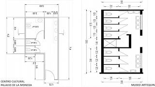 Trazado Baños Públicos Centro Cultural Palacio la Moneda  Museo Artequín [upl. by Deny]