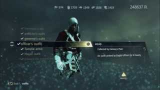 Assassins Creed 4 Black Flag quotTutorialquot How to Unlock The Officers Outfit [upl. by Babcock69]