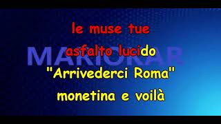 Matia Bazar Vacanze Romane Remix karaoke [upl. by Irtimid]