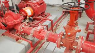 Installation of Fire Fighting Pump with complete Accessories [upl. by Nalaf]