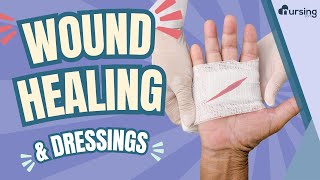 Wound Healing and Dressings Nursing Considerations [upl. by Rotsen]