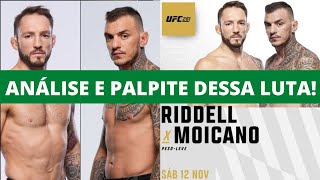 BRAD RIDDELL VS RENATO MOICANO PALPITE UFC 281 ufc281 ufc palpites resenha renatomoicano mma [upl. by Ueih308]