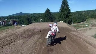 HELMET CAM Bobby Piazza  Hurricane HillsPA States [upl. by Hyps]