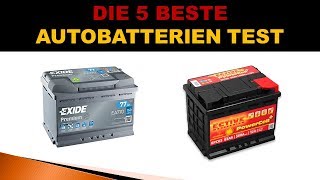 Beste Autobatterien Test 2022  Updated [upl. by Ainslee]