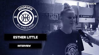 Esther Little Ipswich Basketball  Hoopsfix AllStar Classic 2019 Interview [upl. by Tadashi604]