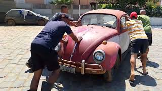 COMPREI UM FUSCA 1968 ABANDONADO A VÁRIOS ANOS E AGORA VAMOS FAZER UMA Restauração geral Aqui mesmo [upl. by Woodrow828]