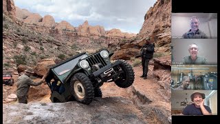 Pritchett Canyon  Vintage Willys amp S1 Landrovers  2024 EJS  Moab UT [upl. by Ateekahs591]