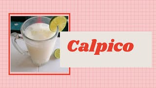 Calpico receta facil rapida y refrescante [upl. by Casilda858]