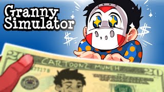 Granny Simulator  quotGRANNYTOONZ CAN I HAVE TWENTY DOLLARSquot [upl. by Bork]