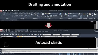 AutoCAD 2020 classic workspace [upl. by Gareth600]