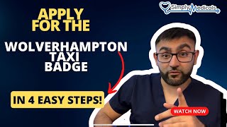 4 Easy Steps For Getting Your Wolverhampton Taxi Badge [upl. by Linskey]