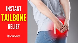 Tailbone Pain Relief IN SECONDS [upl. by Tadeo]