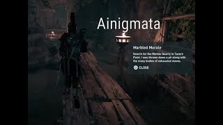 Assassins Creed Odyssey  Porphyrion Cave  Find Ainigmata Ostraka [upl. by Odidnac]