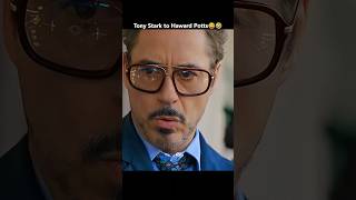 Tony Stark introduce himself to his father when on time heist with Steve😂🤣shorts ytshorts marvel [upl. by Auhsohey281]