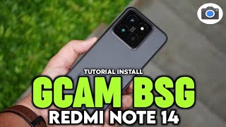 CARA INSTALL GCAM CONFIG TERBARU REDMI NOTE 14  DOWNLOAD GCAM REDMI NOTE 14 [upl. by Heffron685]