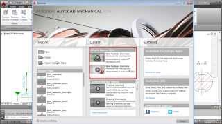 AutoCAD Mechanical 2014 [upl. by Dermot927]